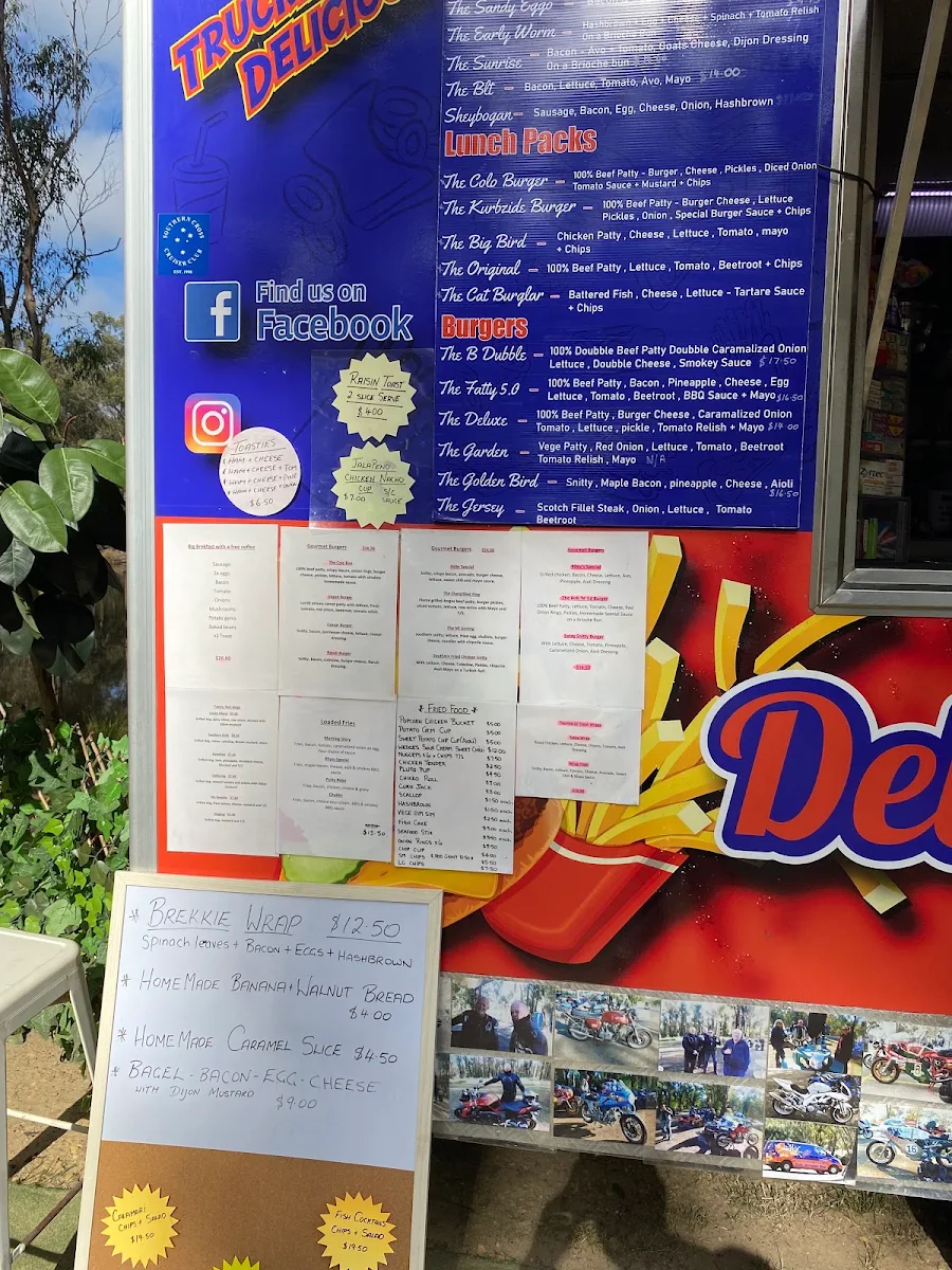 Menu, Debz Kurbzide Eatz
