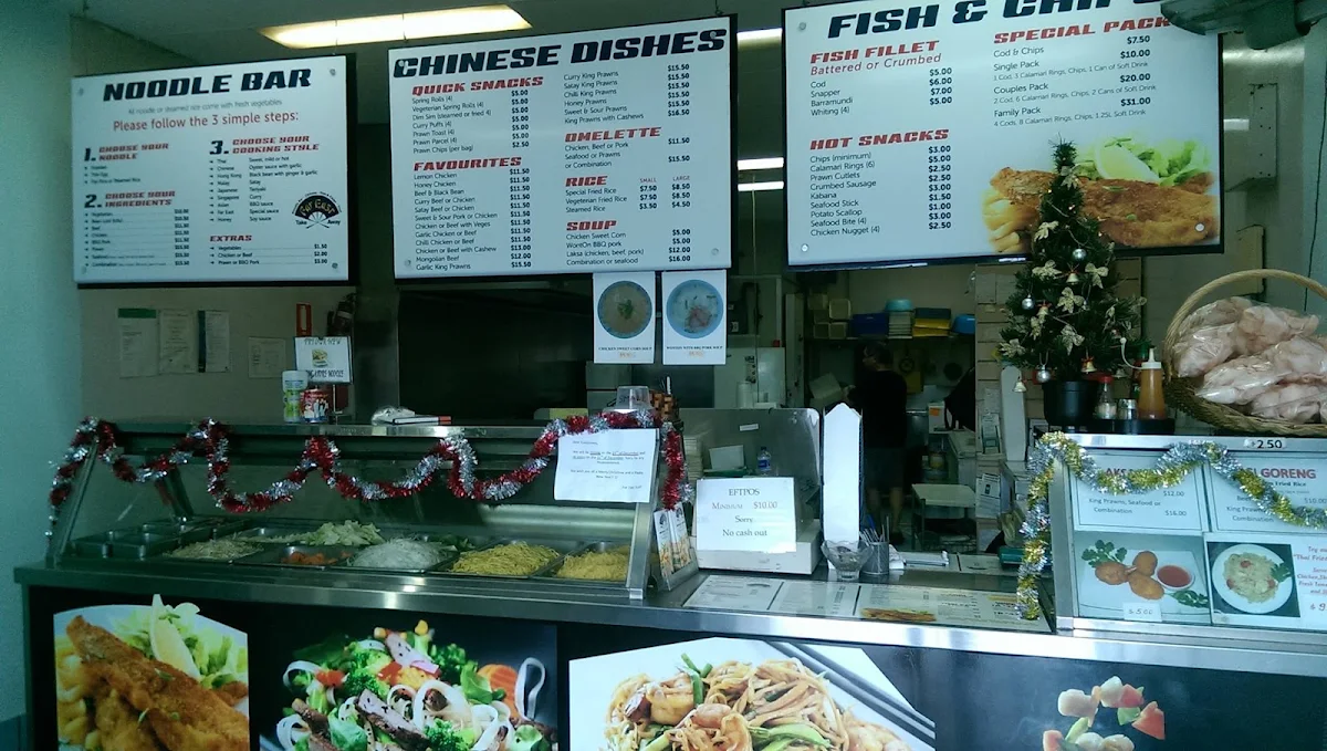 Menu, Far East Take-Away