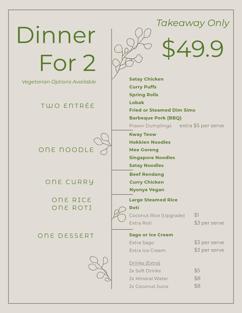 Menu, Rumah Aneka