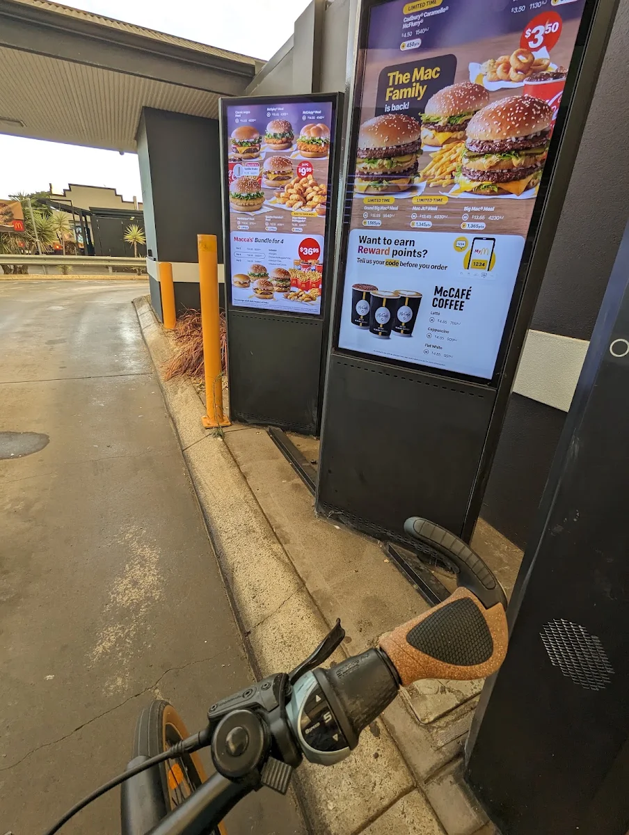 Menu, McDonald's Busselton