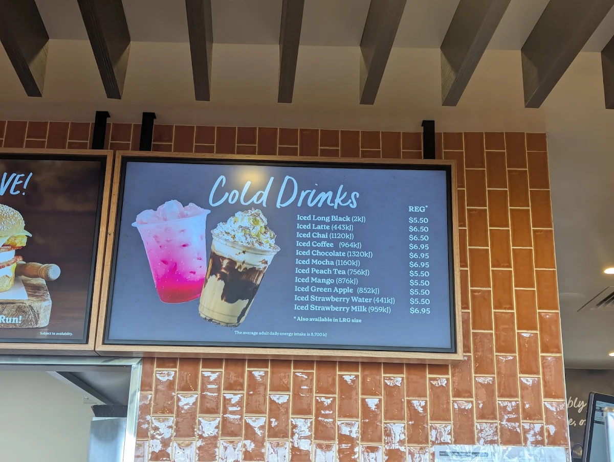 Menu, Banjo’s Bakery Café – Richlands (Drive Thru)