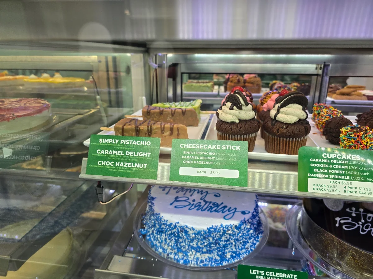 Vibe, The Cheesecake Shop Dickson (ACT)