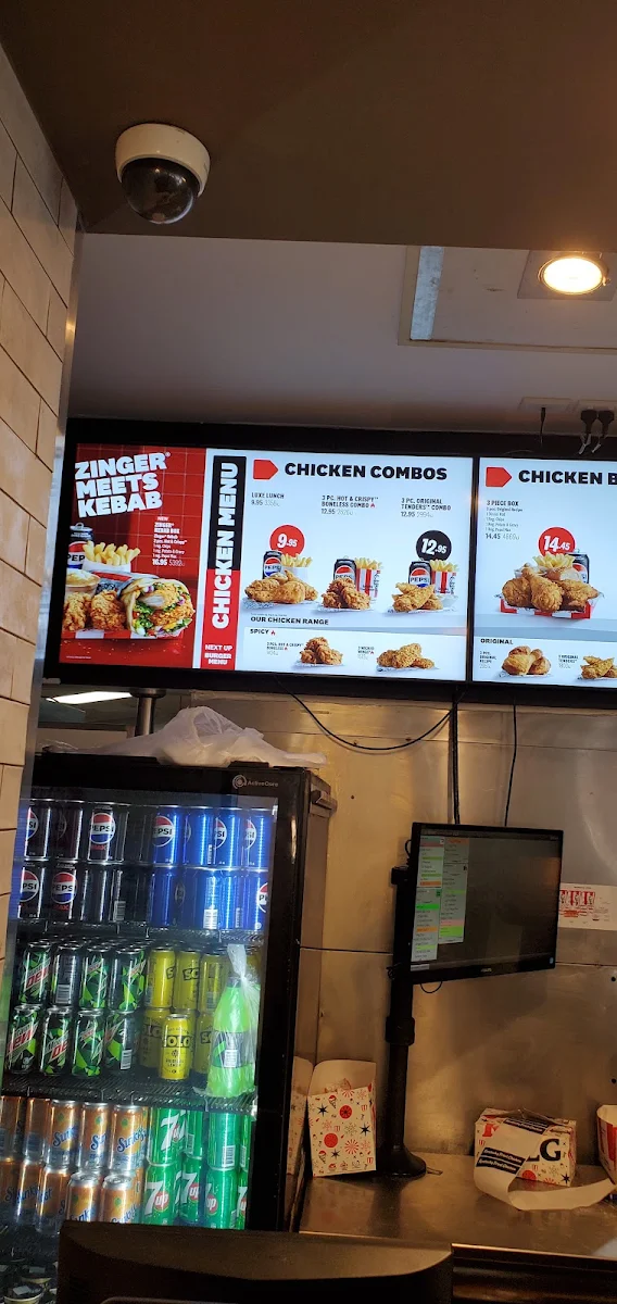 Menu, KFC Woy Woy