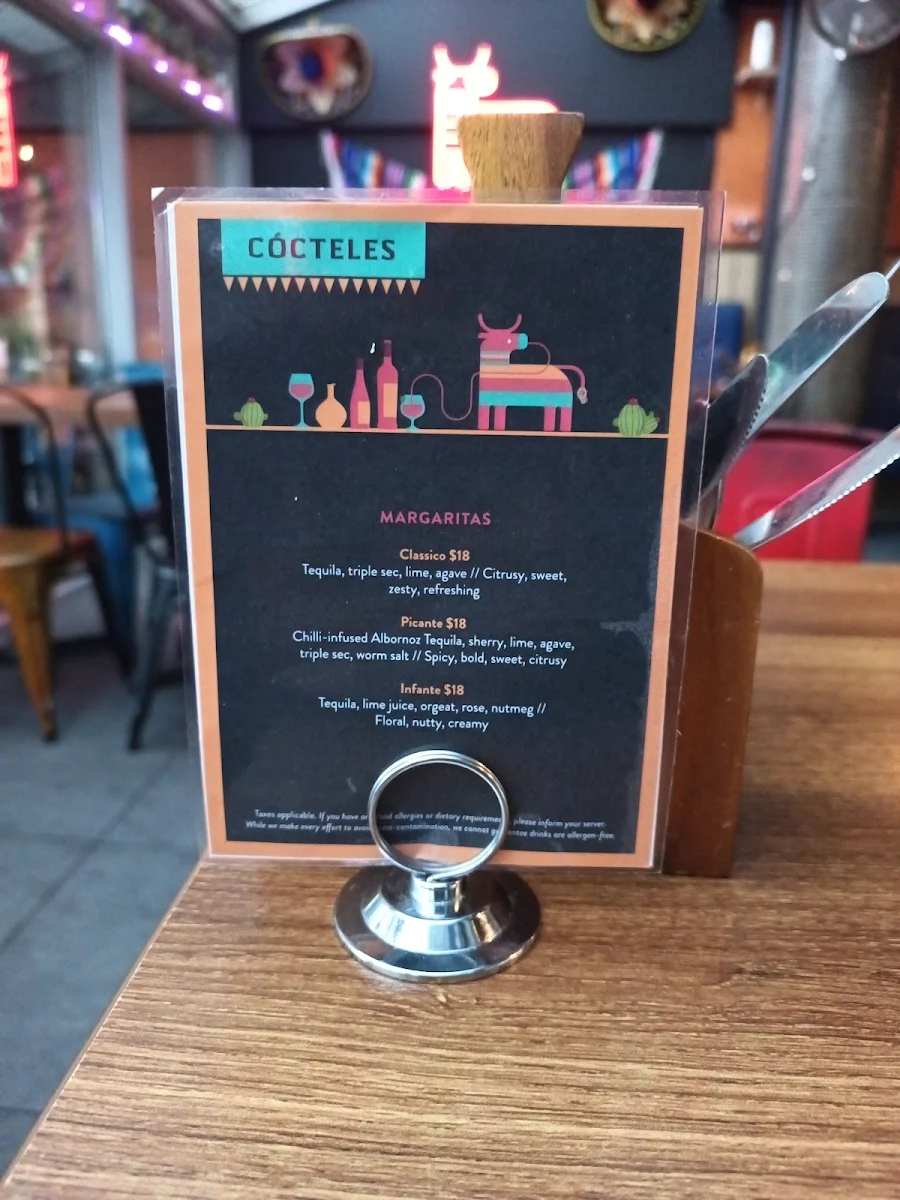 Menu, Little Birria Mascot