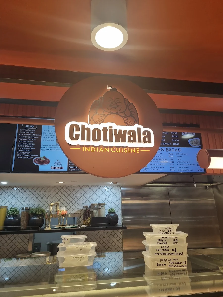 Menu, Chotiwala