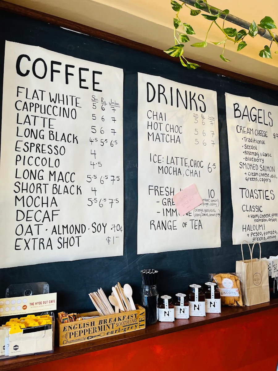 Menu, The Daily Press Busselton