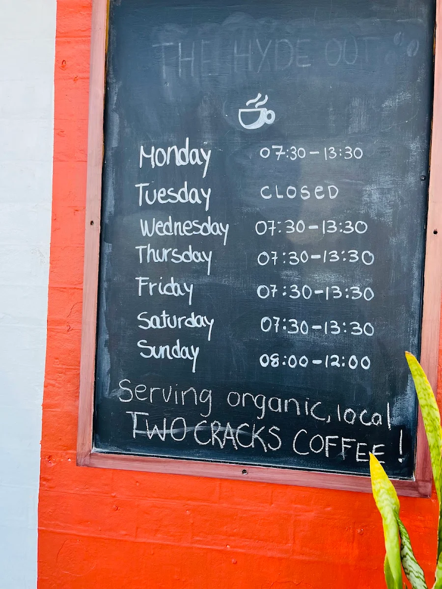 Menu, The Daily Press Busselton