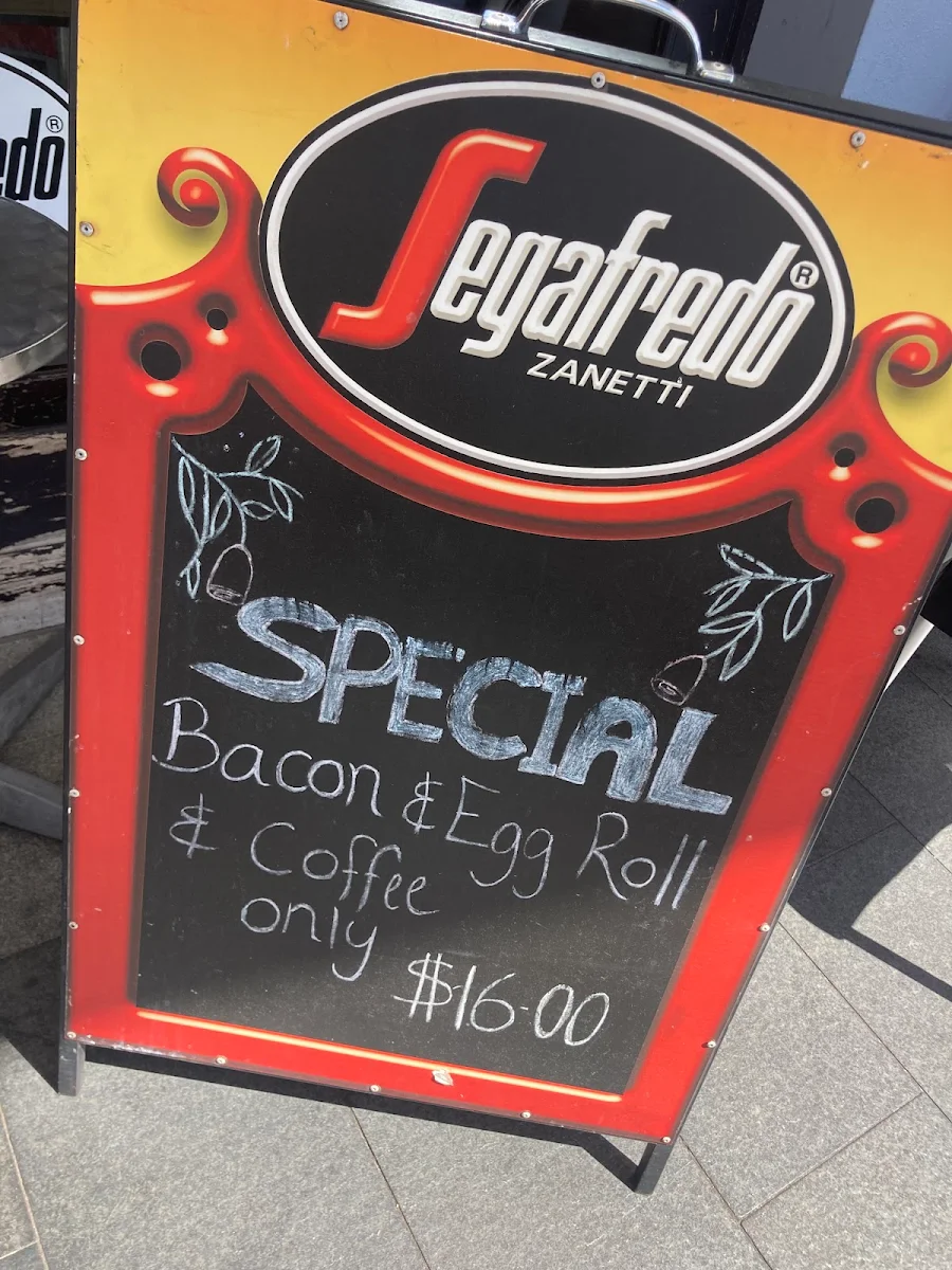 Menu, DCE Café