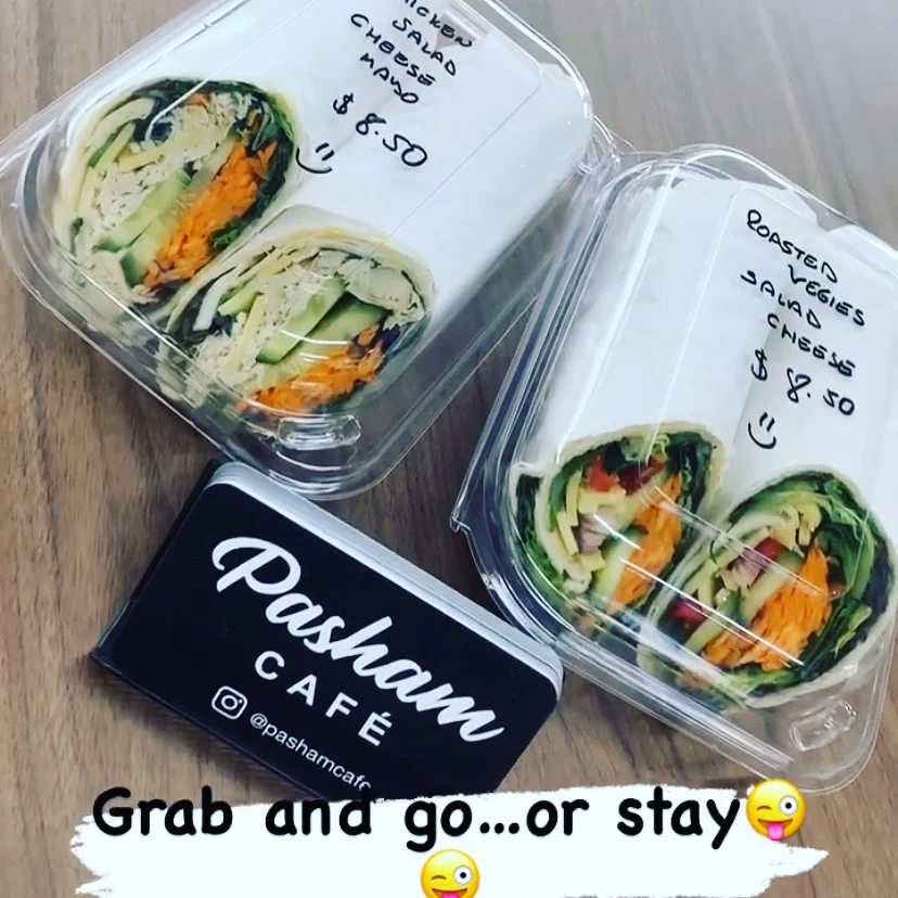 Menu, Pasham Cafe