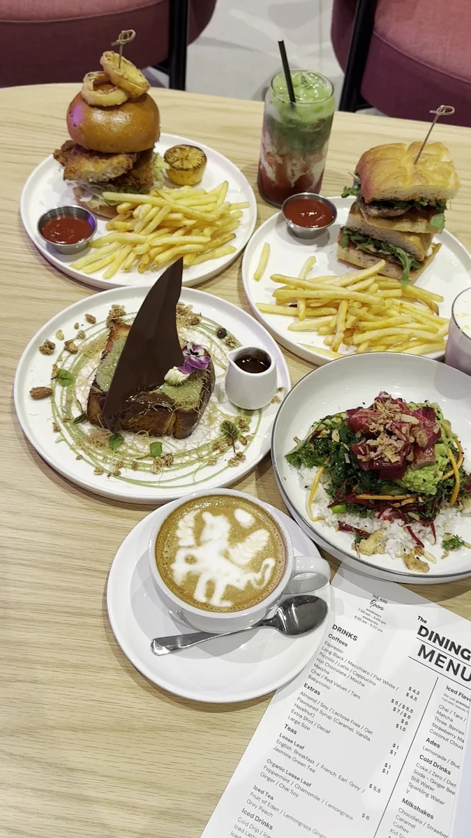 Menu, The Dining and Co Rhodes