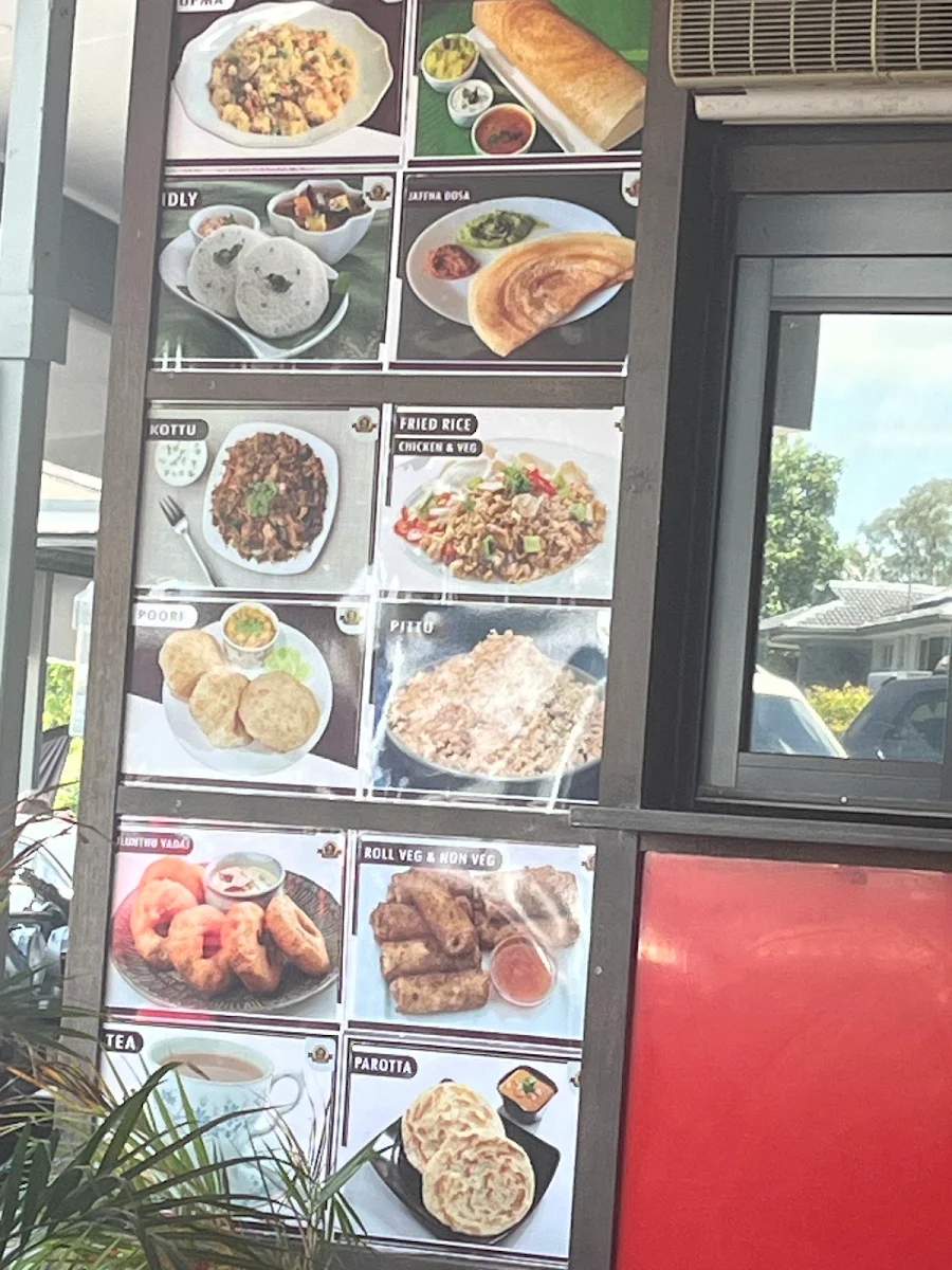 Menu, New Lanka Indian Restaurant
