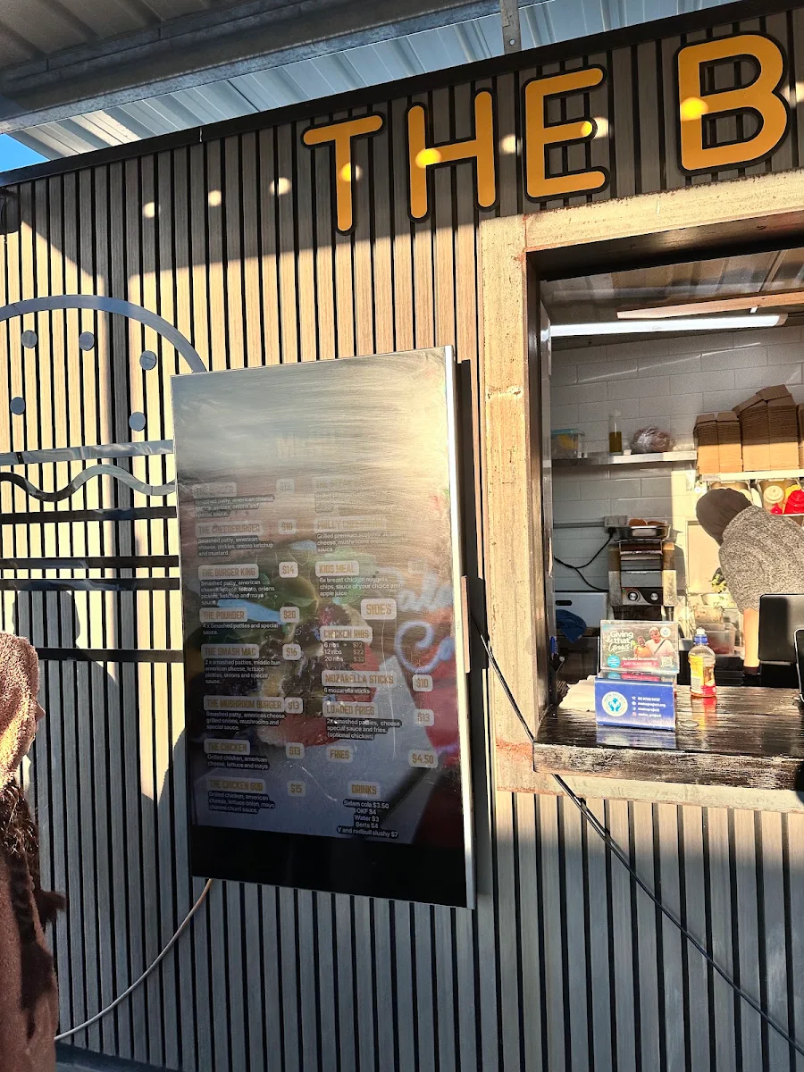 Menu, The Burger Shop