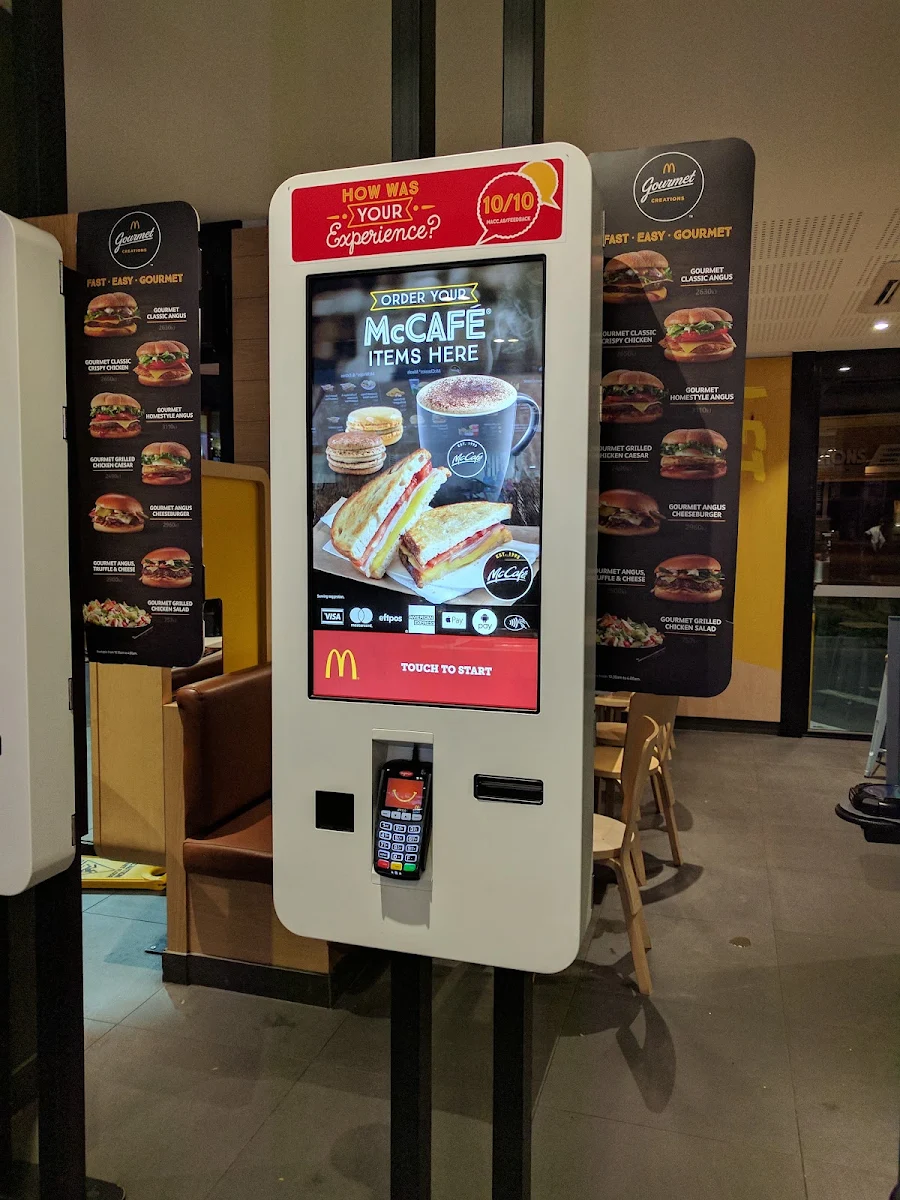 Menu, McDonald's Colac