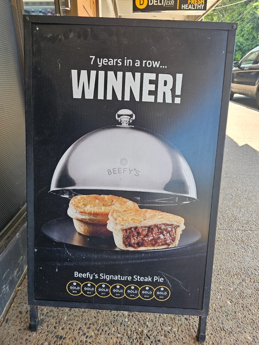 Menu, Beefy's Buderim
