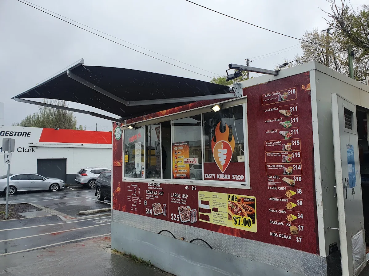 Menu, Hot & Tasty Kebab Stop
