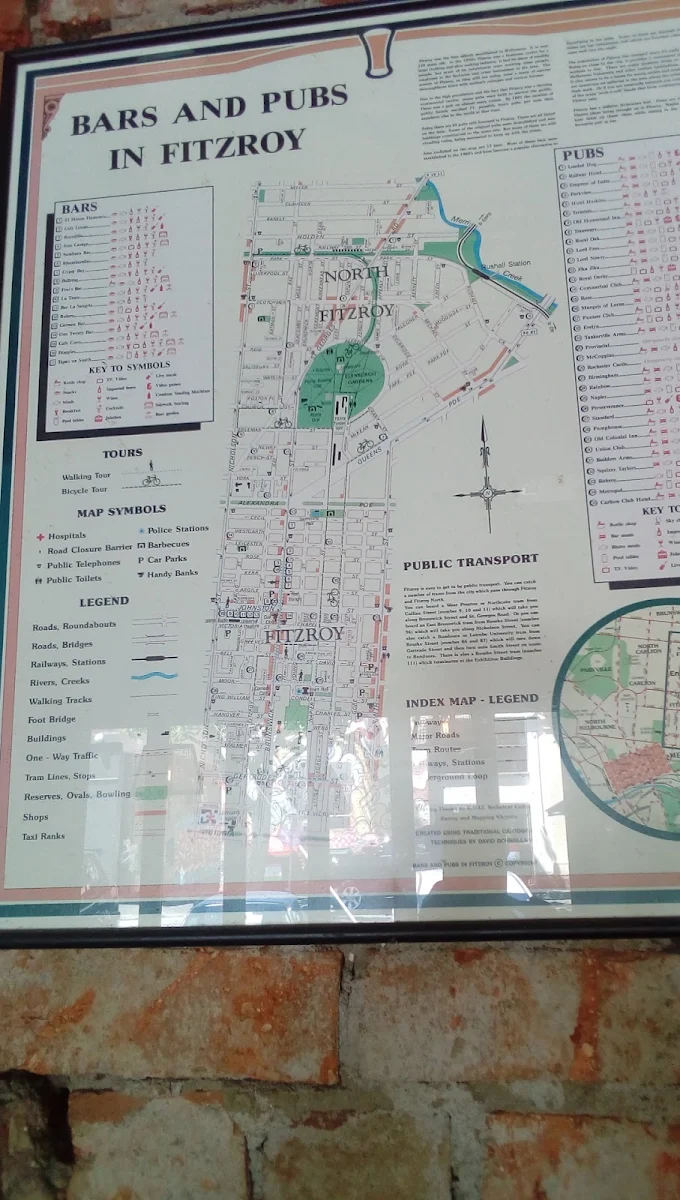 Menu, The Evelyn Hotel