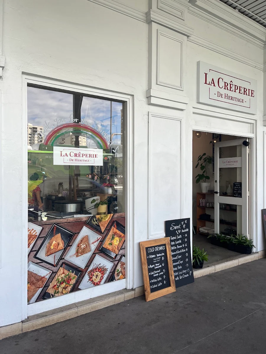 Menu, La Creperie in Cairns