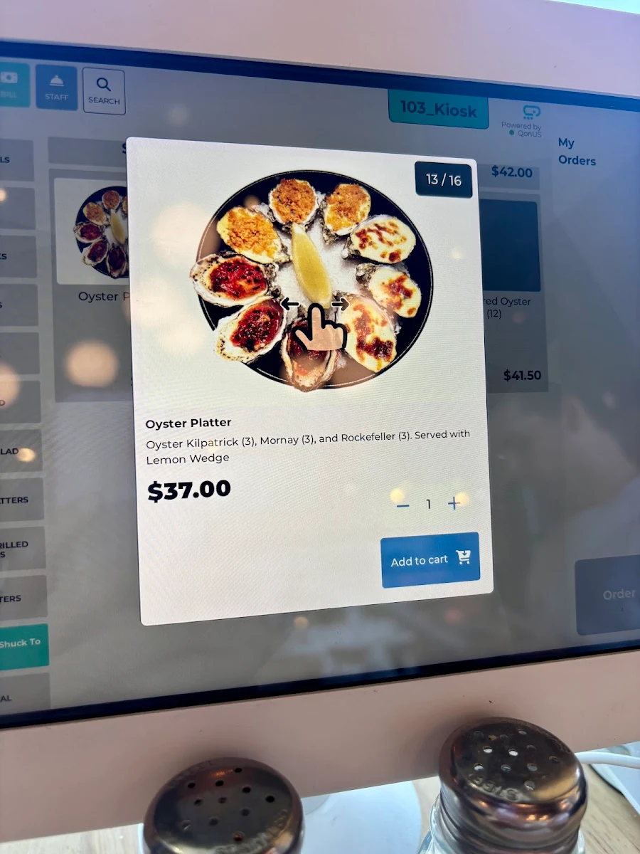 Menu, FISHBOI