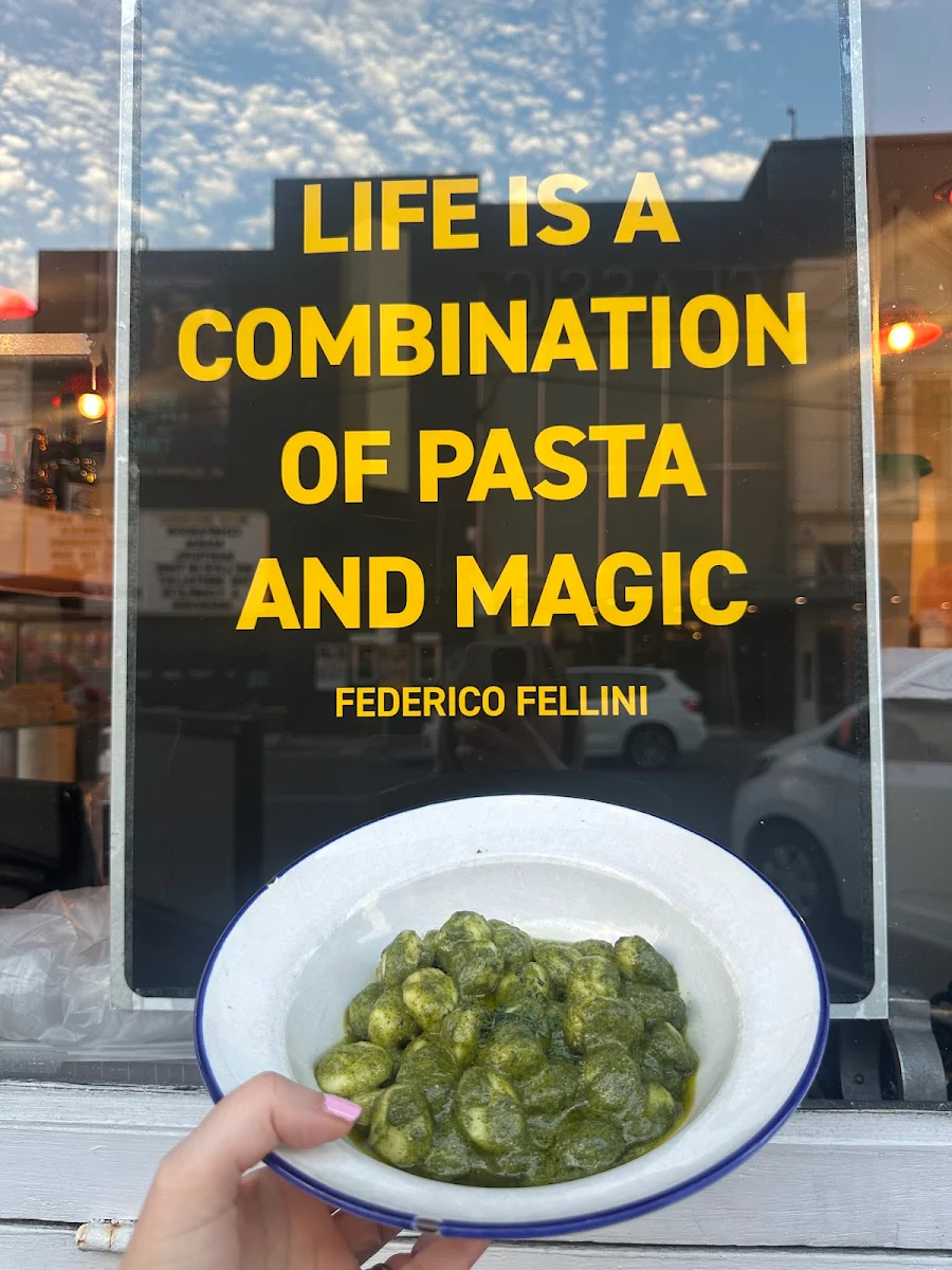 Menu, Etto Pasta Bar - Elsternwick