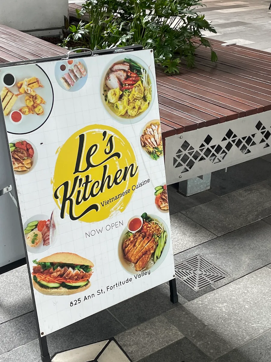 Menu, Le’s Kitchen Viet Cuisine