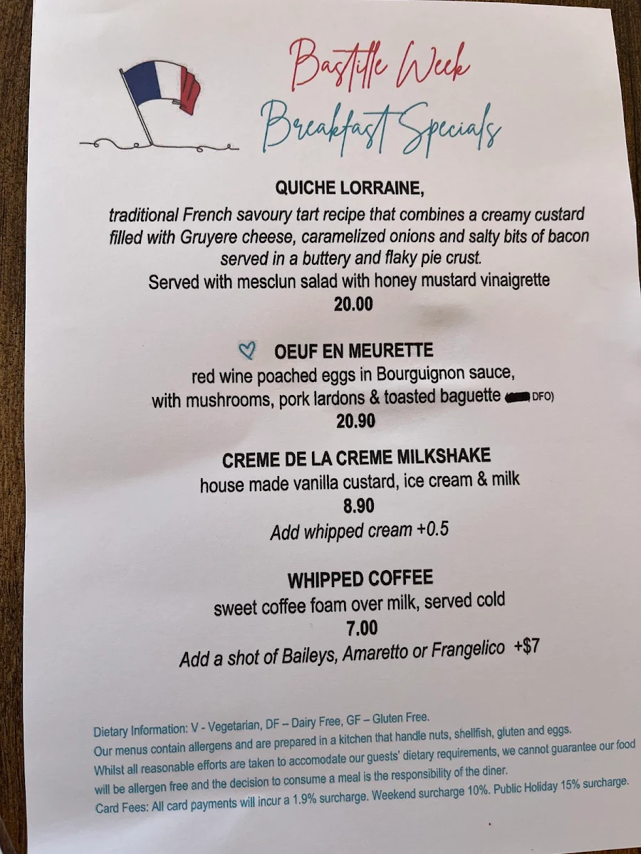 Menu photo 1