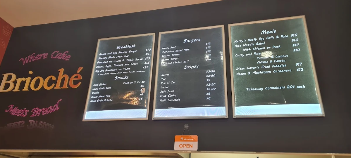 Menu, Popular Cafe OPEN