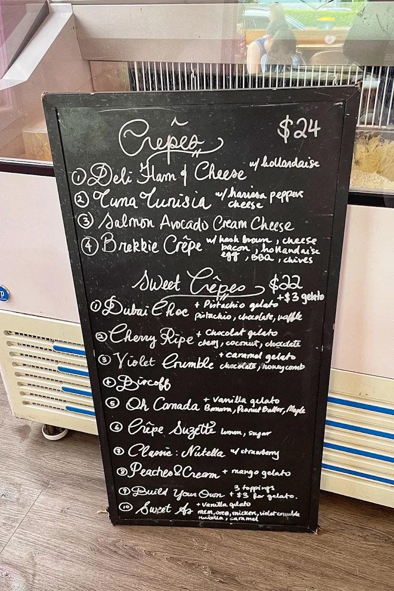 Menu, Loverboy Cafe