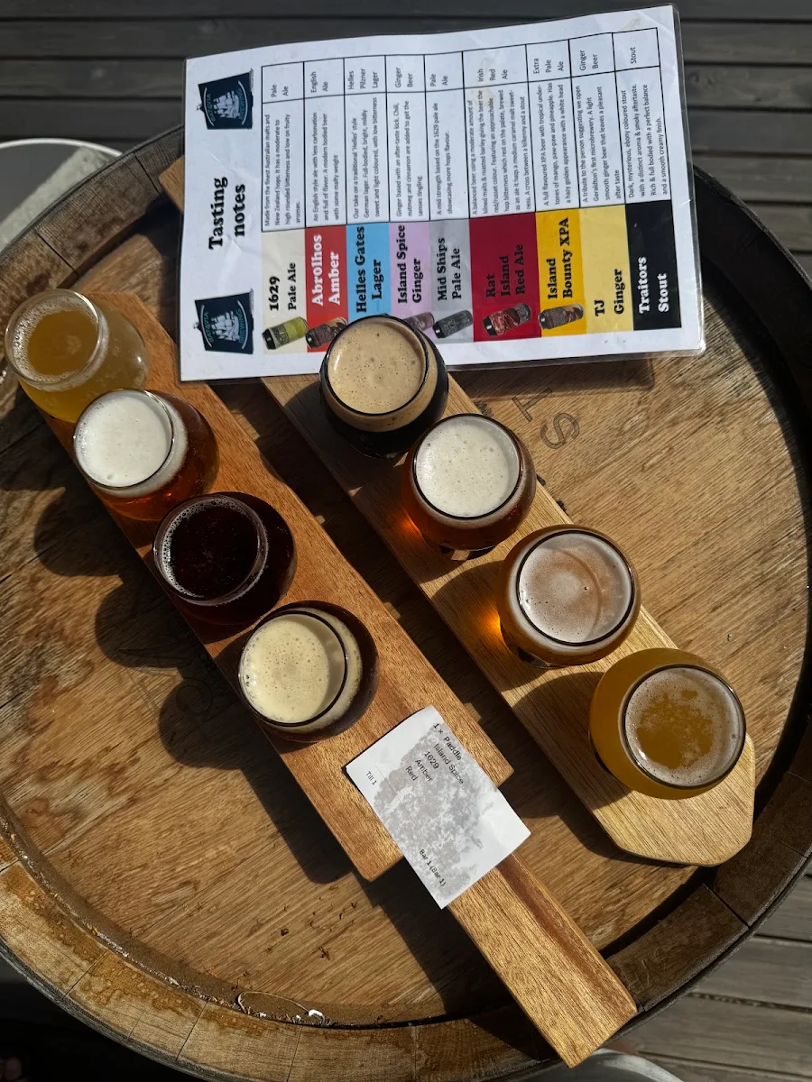 Menu, Batavia Brewing