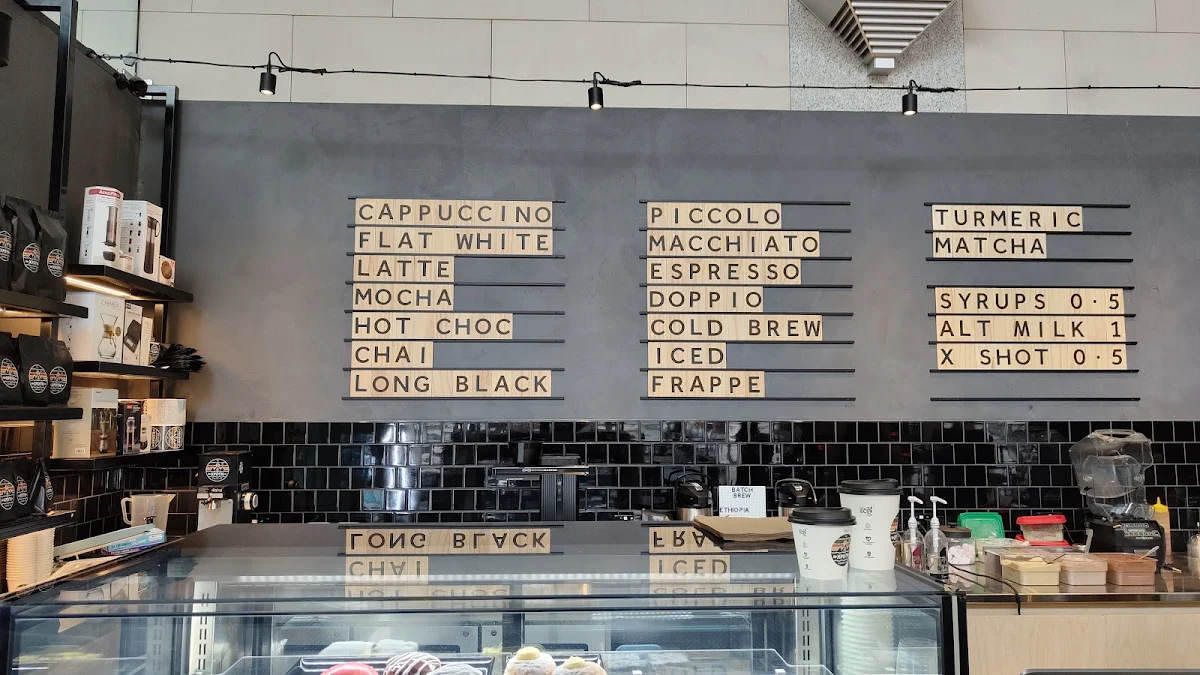 Menu, Expedition Coffee