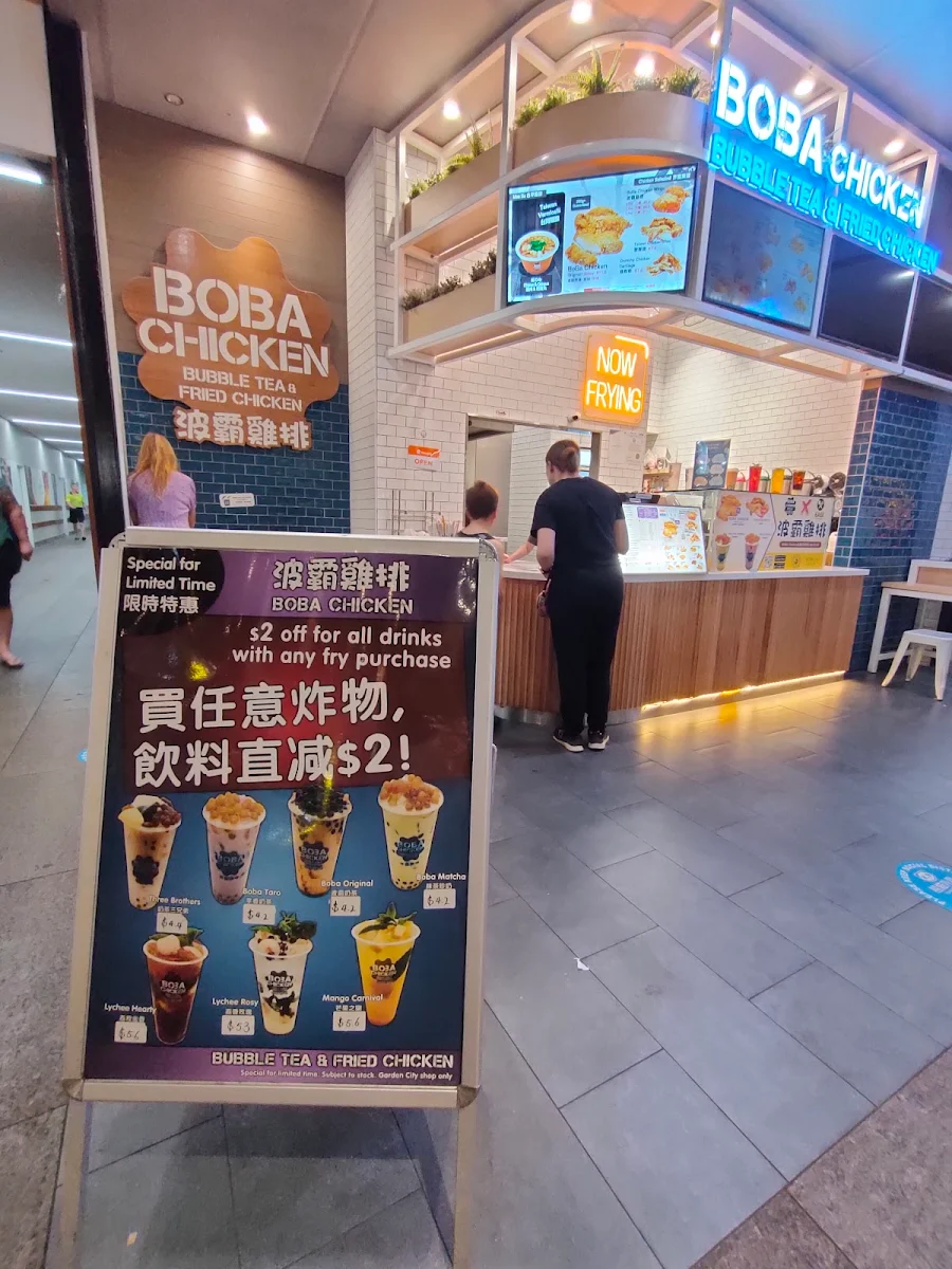 Menu, Boba Chicken