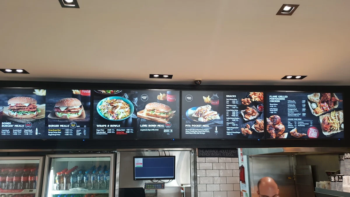 Menu, Oporto Bankstown Home Co