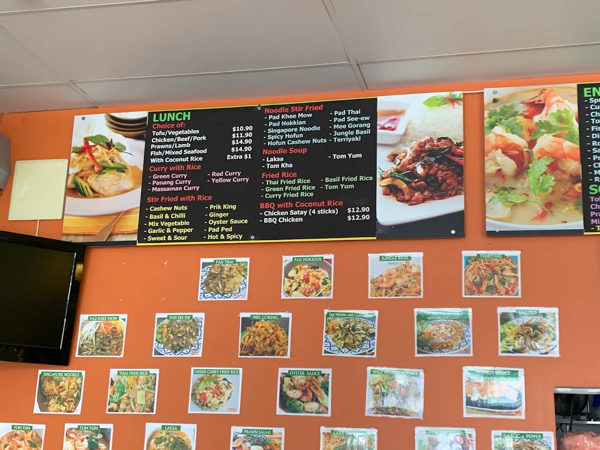 Menu, POP Padthai (Robina)