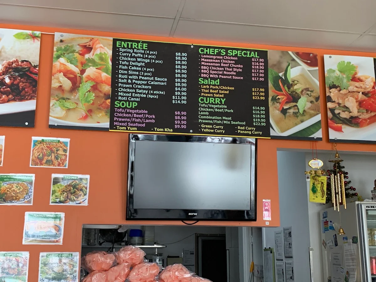 Menu, POP Padthai (Robina)