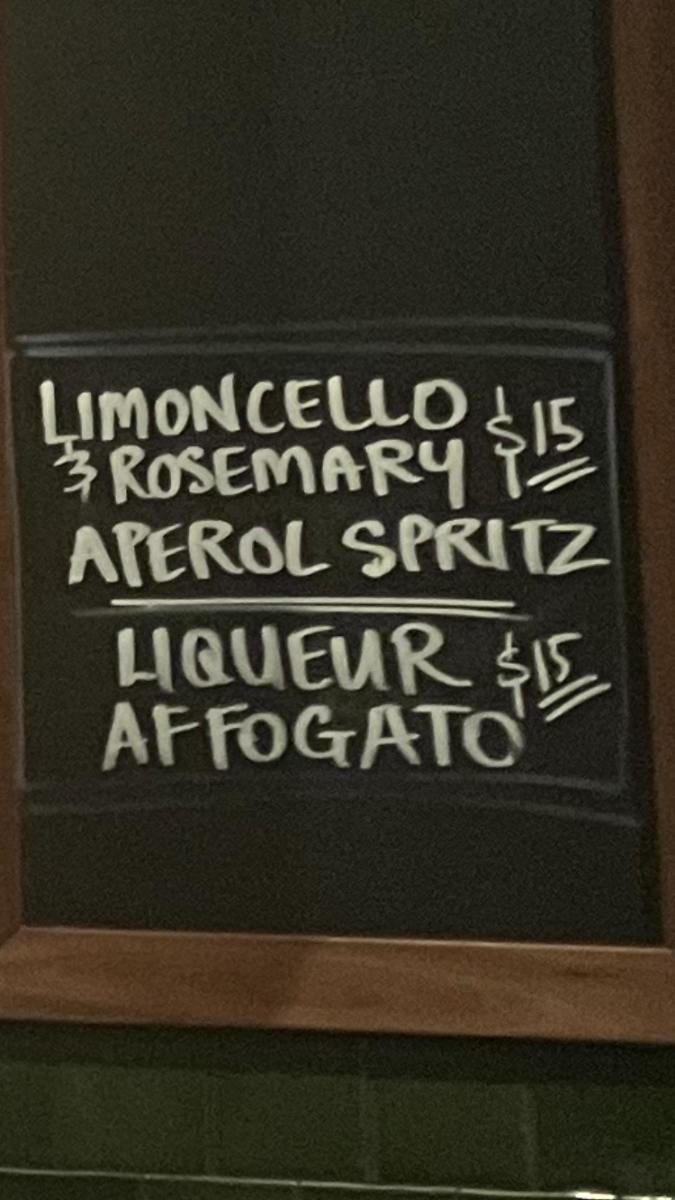 Menu, Il Gambero - Italian Restaurant in Carlton