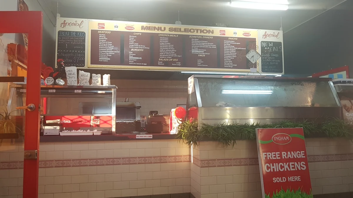 Menu, The Terrace Chicken Bar