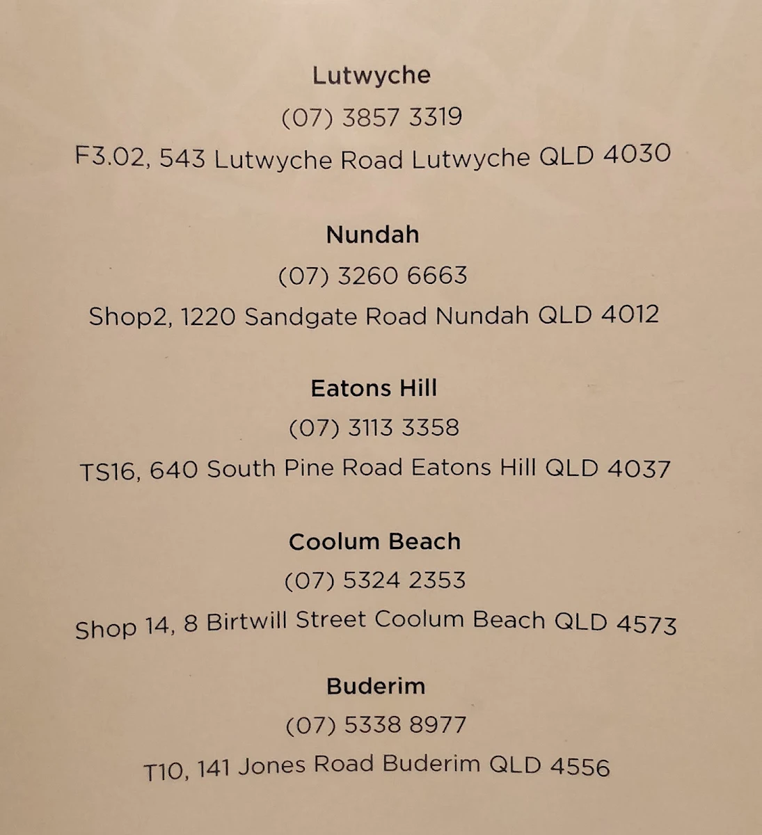 Menu, Hane Sushi
