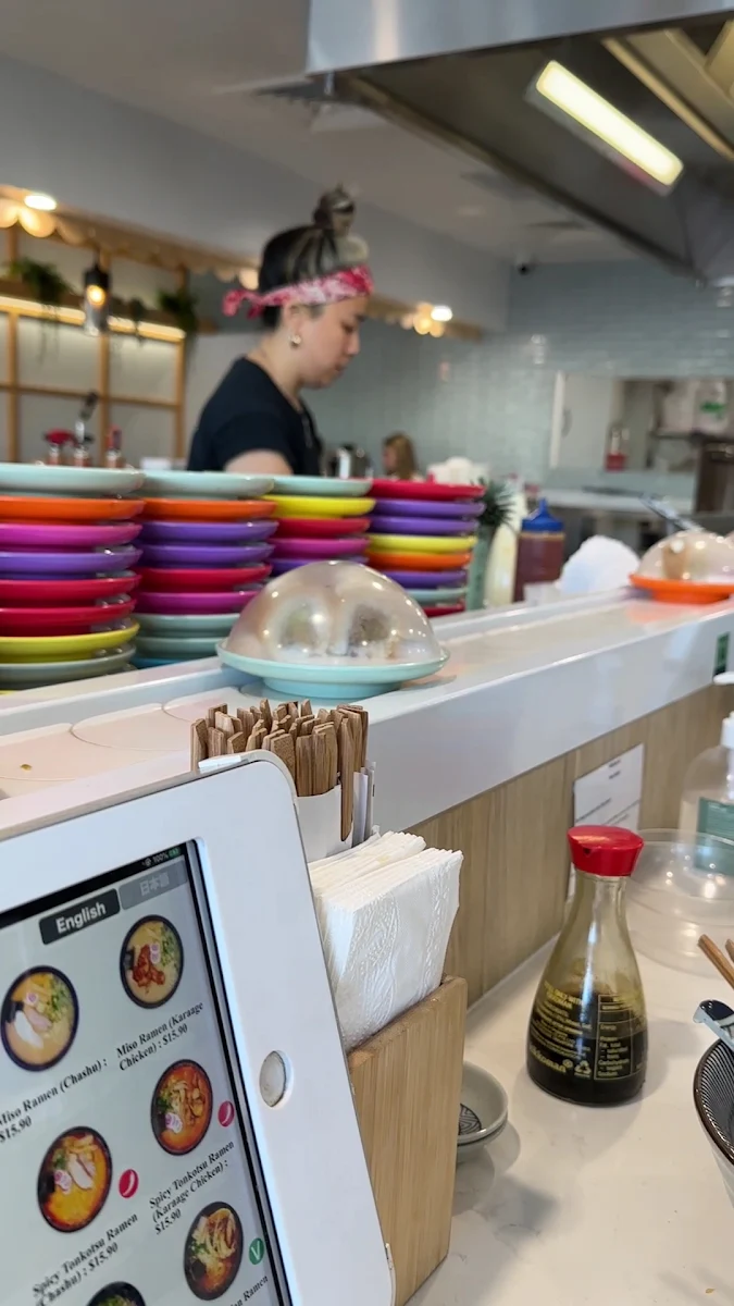 Menu, Hane Sushi