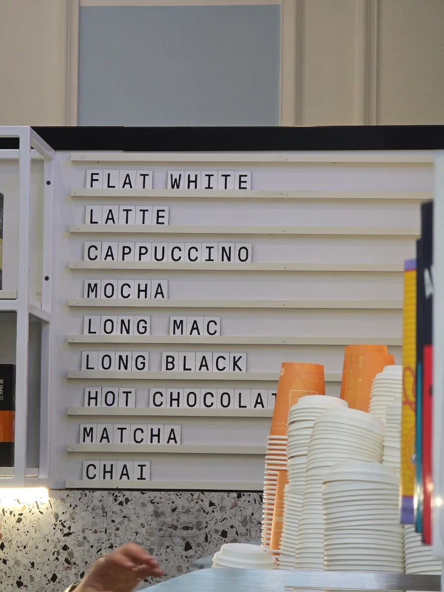 Menu, Little SoHo Coffee Co.