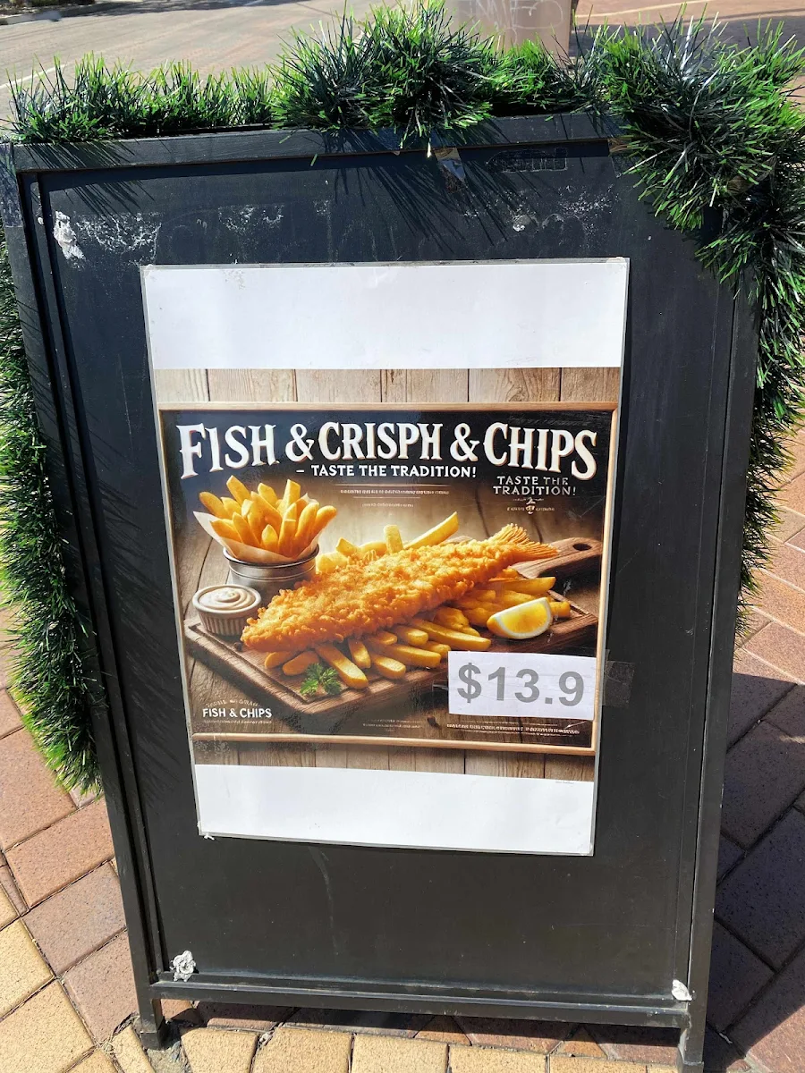 Menu, TD Seafood & Takeaway
