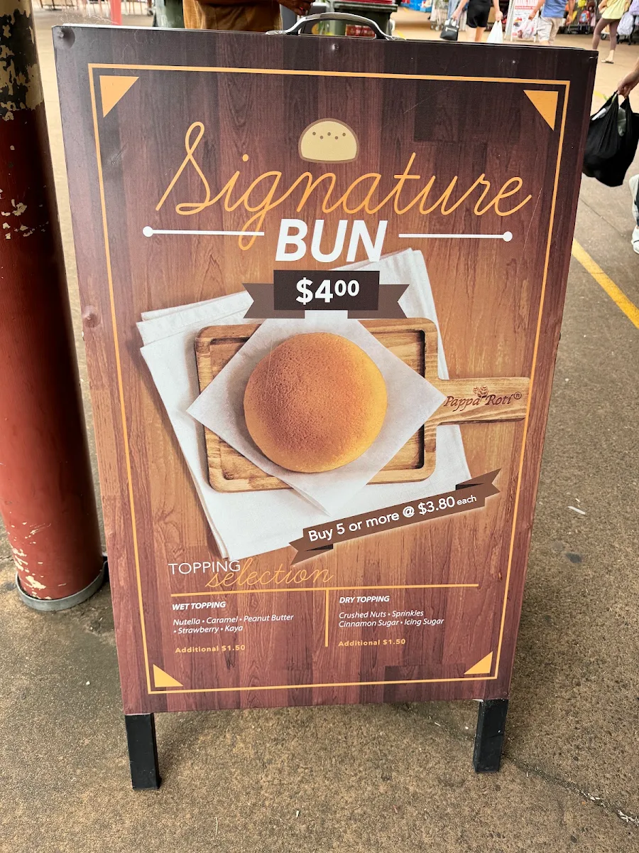 Menu, Papparoti