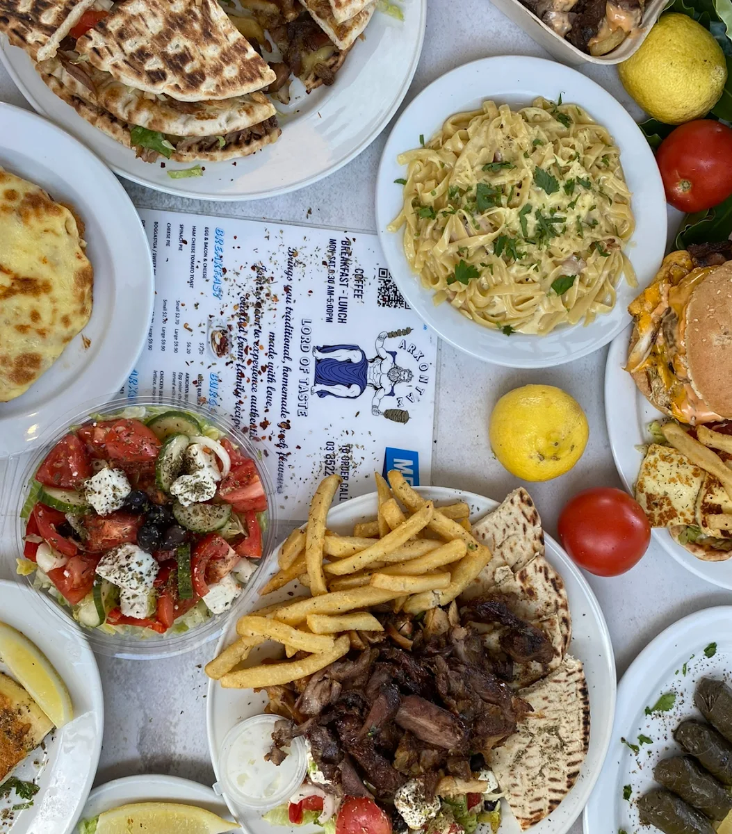Menu, Arxontas - Lord of Taste TRADITIONAL HOME MADE GREEK SOUBLAKI