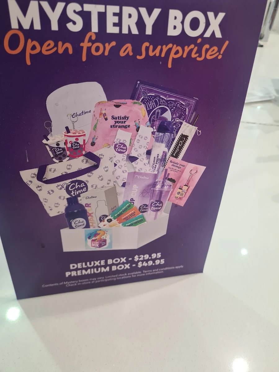 Menu, Chatime Carousel Westfield