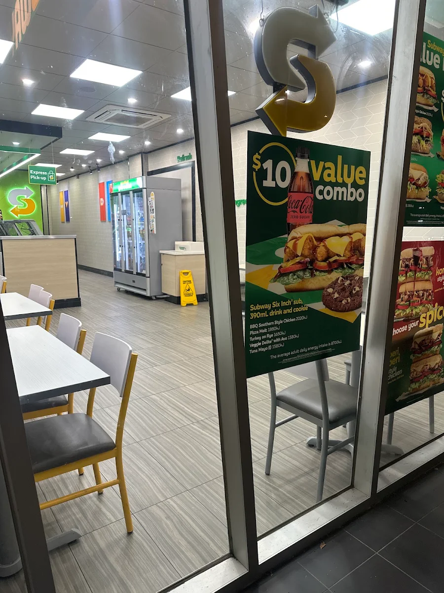 Menu, Subway