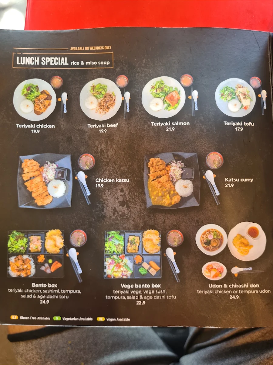 Menu, Ogawa