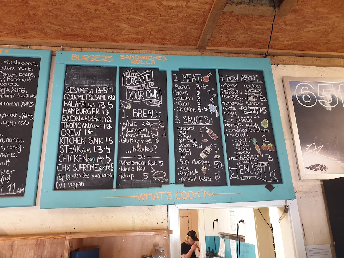 Menu, Yallingup General Store and Cafe