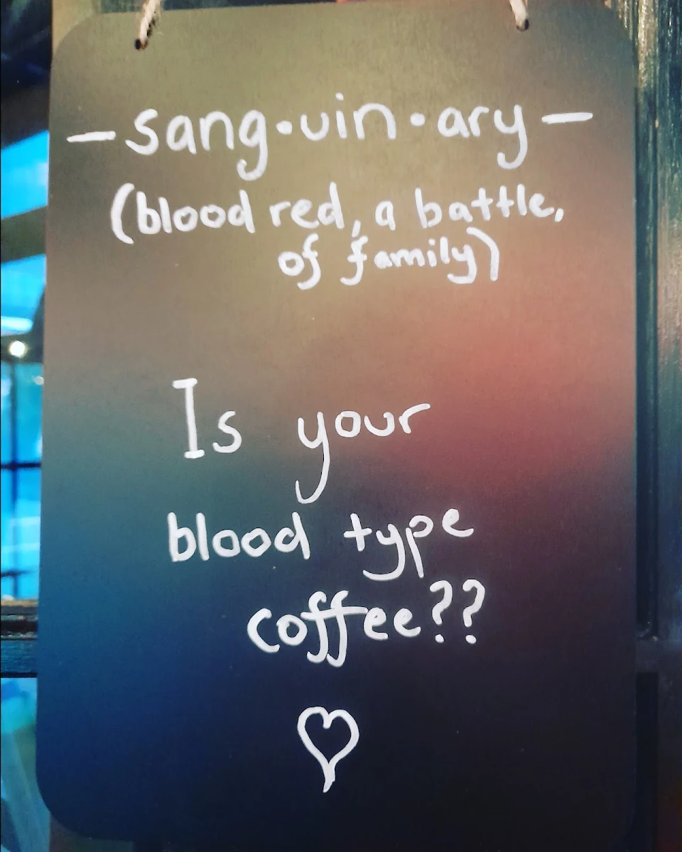 Menu, Sanguinary