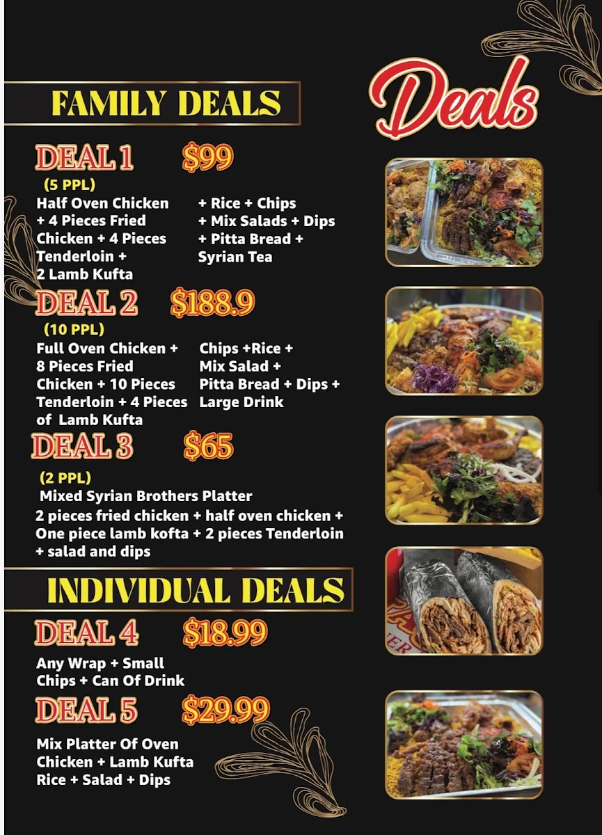 Menu photo 1