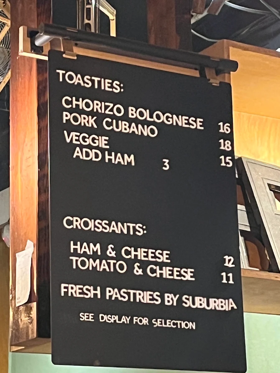 Menu, Brother Baba Budan