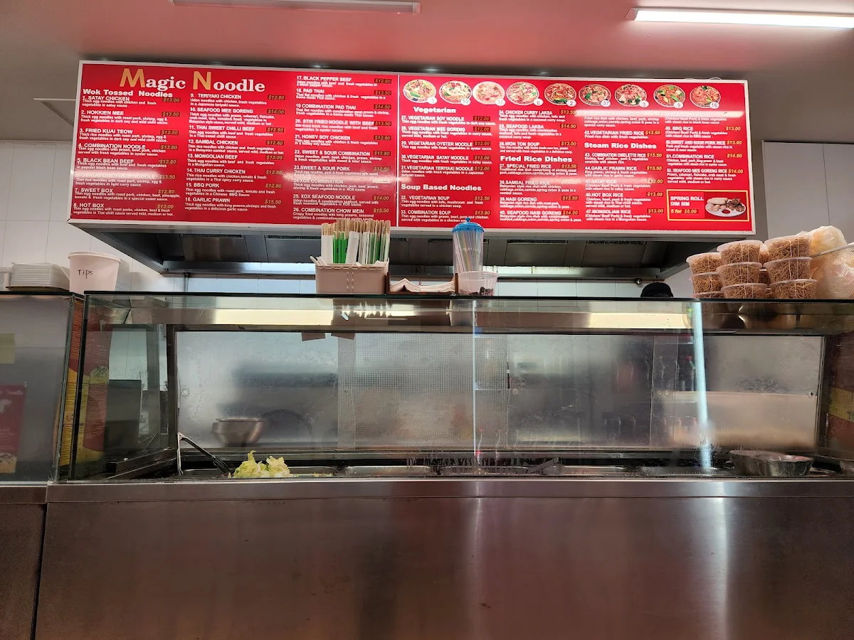 Menu, Magic Noodle Medowie