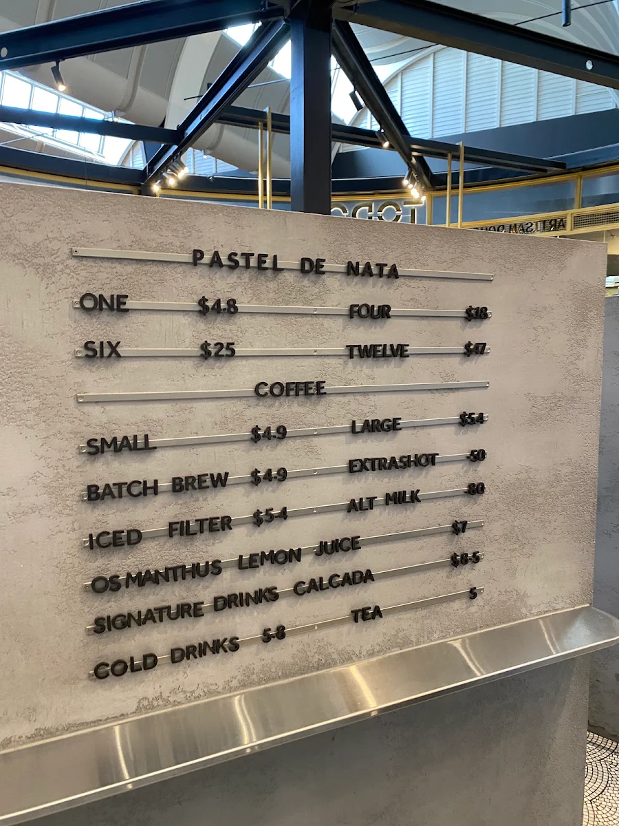 Menu, Casa Nata
